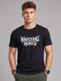 Knocking Nukes Streetwear Printed Round Neck Regular Fit T-Shirt