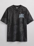 Lost Angel Acid Wash Oversized Graphic T-Shirt