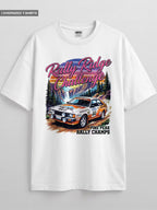 Rally Ridge Off-Road Adventure Oversized Graphic T-Shirt