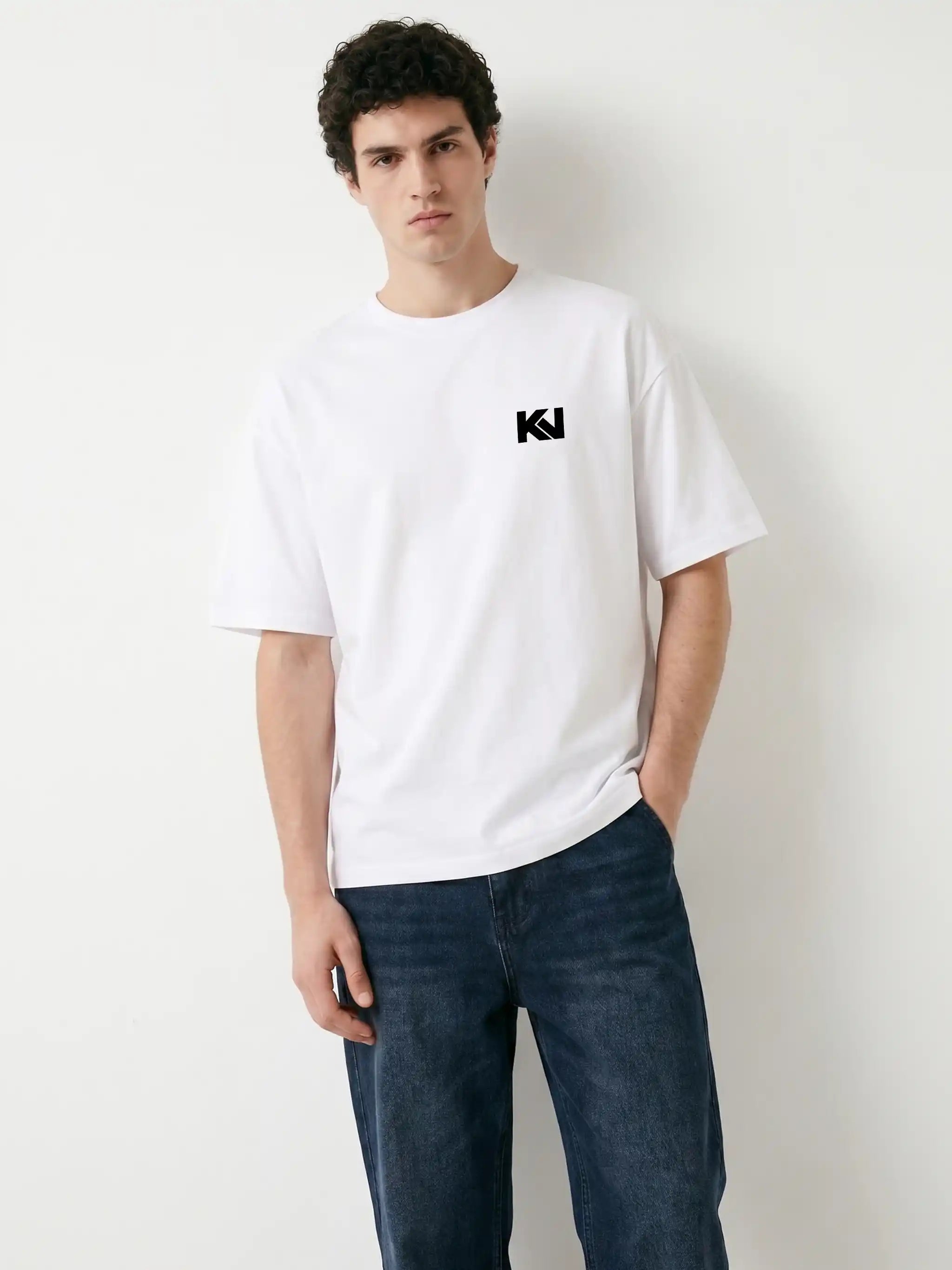 Resilience Spartan Warrior Oversized Drop Shoulder Graphic Streetwear Tee