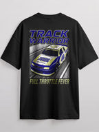 Track Warrior Full Throttle Oversized Graphic T-Shirt