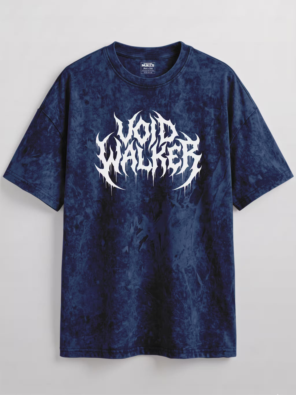 Void Walker Graphic T-Shirt – Dark Aesthetic Tie-Dye Streetwear Tee