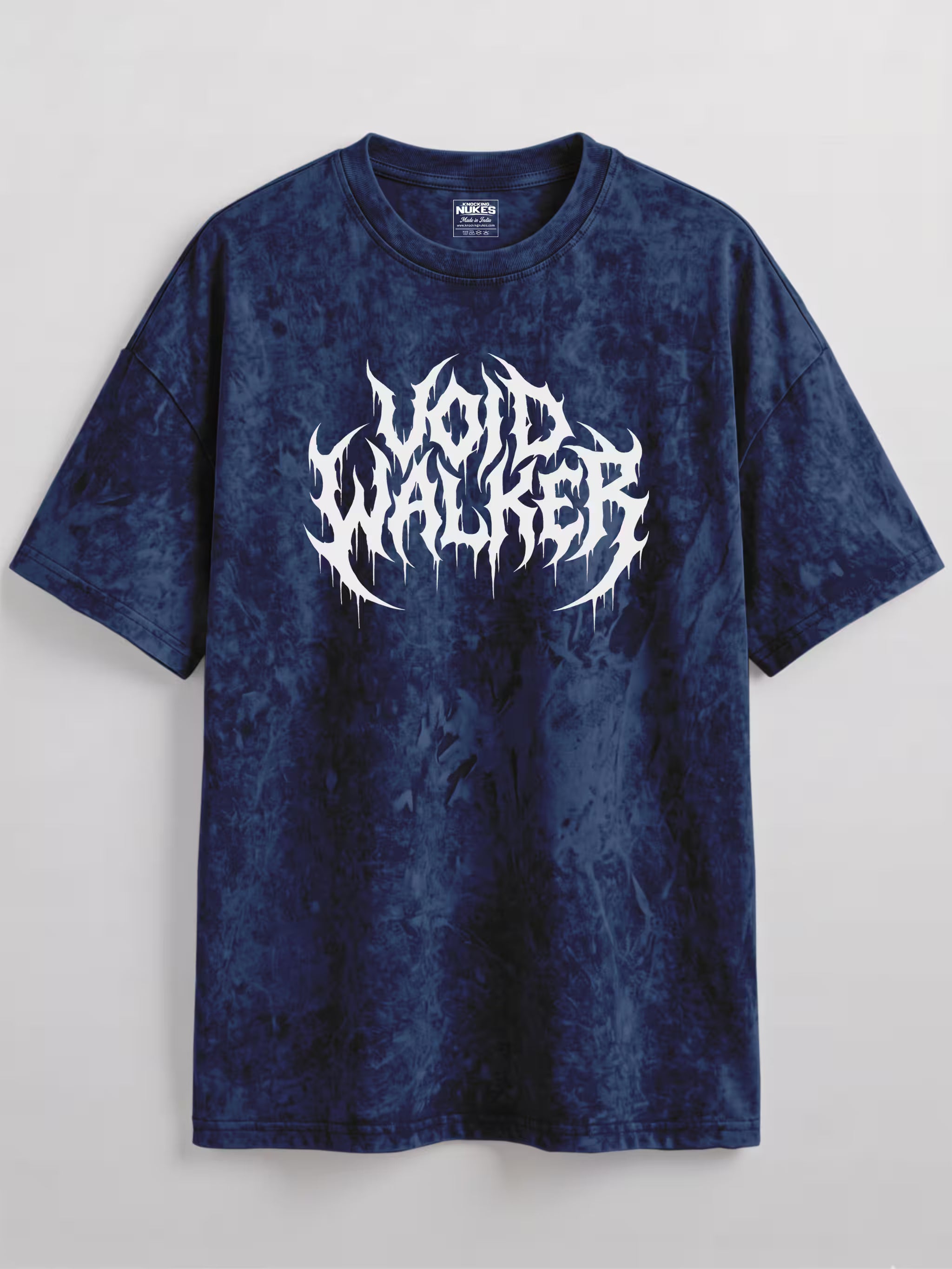 Void Walker Graphic T-Shirt – Dark Aesthetic Tie-Dye Streetwear Tee