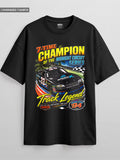 Midnight Circuit Track Legend Oversized Graphic T-Shirt